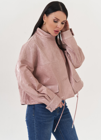 Куртка из натуральной кожи оверсайз