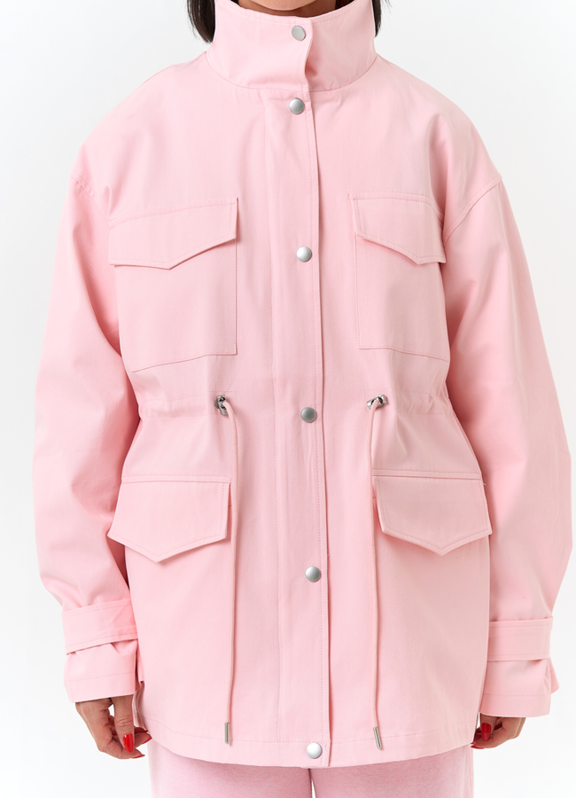 Женская ветровка с воротником стойкой модель № 33089 универмаг малина