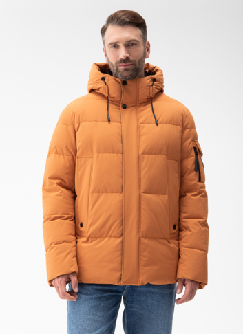 Мужской пуховик с капюшоном Мужской пуховик с капюшоном