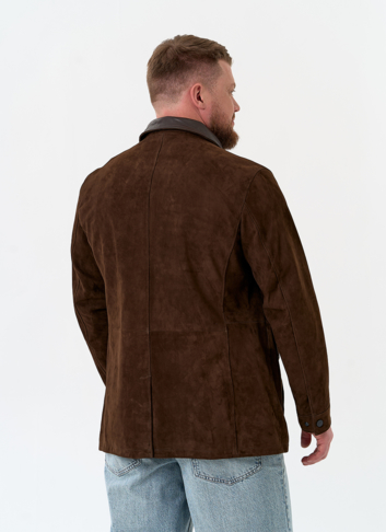 Мужская куртка из натуральной замши