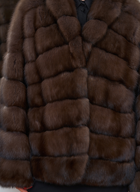 Куртка из баргузинского соболя