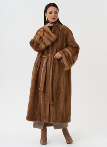 Женская шуба из скандинавской норки