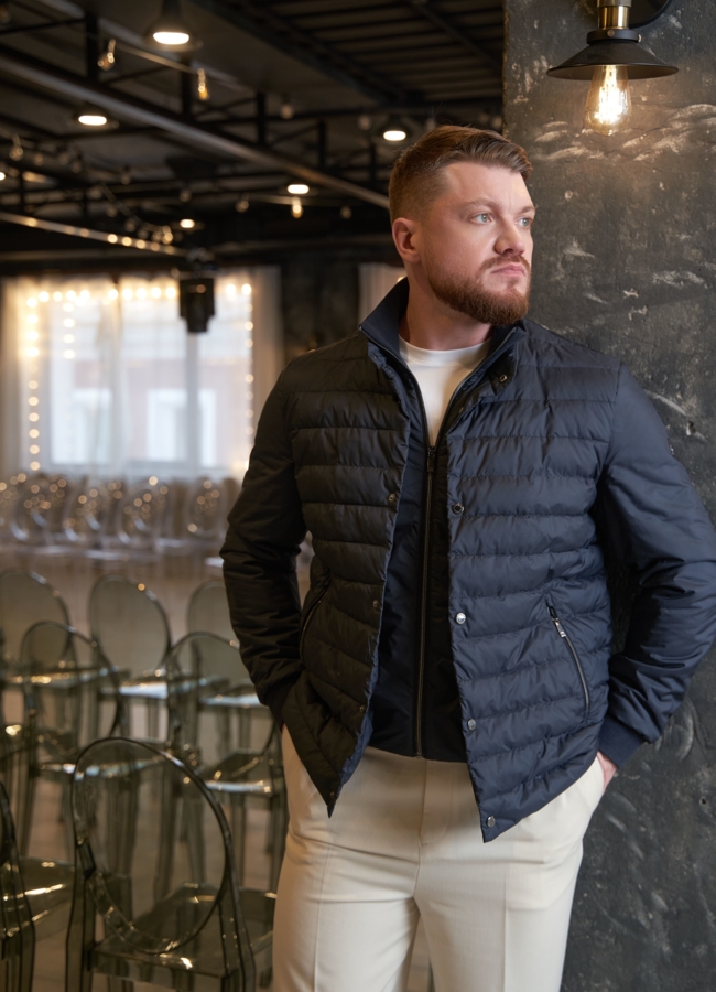 фото Мужская демисезонная куртка модель № 26940